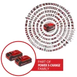 Komplet dve PXC Plus baterije Power-X-Change Plus Twinpack 18V 2x4,0Ah EINHELL - Slika 3