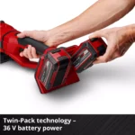 Akumulatorska ugaona brusilica EINHELL AXXIO 36/230 Q - Slika 7