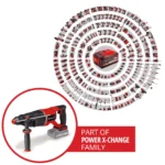 Akumulatorska čekić bušilica EINHELL TP-HD 18/26 D Li BL Solo - Slika 2