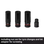 Akumulatorski udarni odvijač kompakt EINHELL TP-CW 18/260-C Li BL - Solo - Slika 3