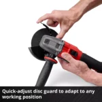 Akumulatorska ugaona brusilica EINHELL AXXIO 18/125 - Slika 5