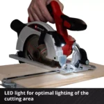 Akumulatorska ručna kružna testera EINHELL TE-CS 18/165-1 Li - Solo - Slika 6