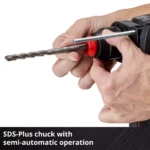 Akumulatorska čekić bušilica EINHELL TP-HD 18/26 Li BL - Solo - Slika 6