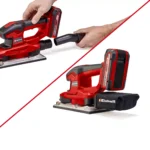 Akumulatorska vibraciona brusilica EINHELL TE-OS 18/230 Li Solo - Slika 10