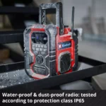 Akumulatorski digitalni i FM radio i BT zvučnik EINHELL TE-CR 18 LI DAB+/FM/BT-SOLO - Slika 3