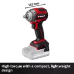 Akumulatorski udarni odvijač EINHELL TP-CW 18/350-C Li BL - Solo - Slika 7