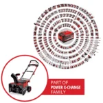 Akumulatorski čistač snega EINHELL GP-ST 36/53 Li E BL-Solo - Slika 2