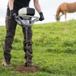 Motorni bušač za zemlju sa 3 burgije  BAG2000-BE Scheppach - Slika 2