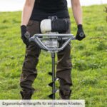 Motorni bušač za zemlju sa 3 burgije  BAG2000-BE Scheppach - Slika 5