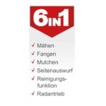 Motorna kosačica kosilica MS173-51 4.1 KS Scheppach - Slika 7