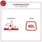 Motorni prozračivač travnjaka SC55P Scheppach - Slika 2