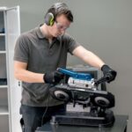 Nagibna tračna testera za metal MBS1200 Scheppach - Slika 3