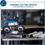 Nagibna tračna testera za metal MBS1200 Scheppach - Slika 7