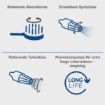 Perač visokim pritiskom HCE3000 180 bar Scheppach - Slika 5