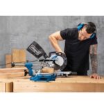 Preklopna testera 216mm HM216 2000W + 2 lista testere Scheppach - Slika 7