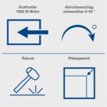 Stacionarno rende blanja HMS1070 Scheppach - Slika 6