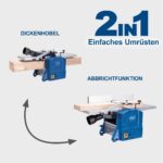 Stacionarno rende blanja HMS1080 Scheppach - Slika 2