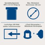 Strug za drvo DM1100T Scheppach - Slika 6