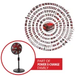 Aku ventilator EINHELL GE-CF 18/320 P Li-Solo - Slika 2