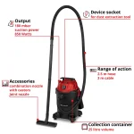 Usisivač za suvo/mokro EINHELL TC-VC 2555 A - Slika 2