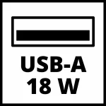 USB punjac EINHELL 65W C+A - Slika 2