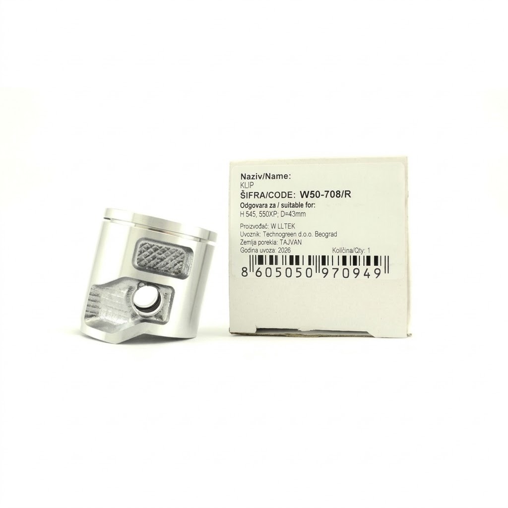 W50-708R Klip WILL H 545, 550XP; D=43 mm; - Slika 1